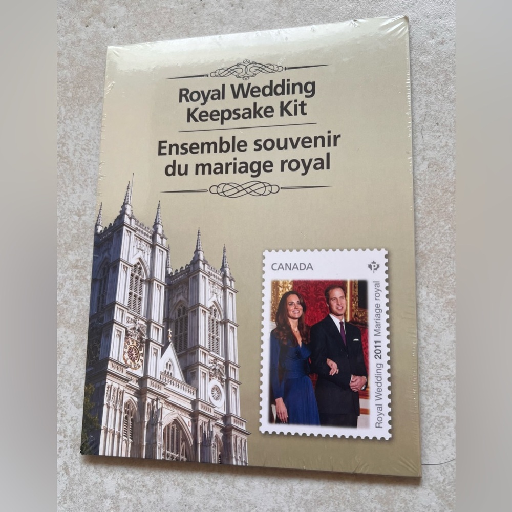Royal Wedding Keepsake Stamp Kit